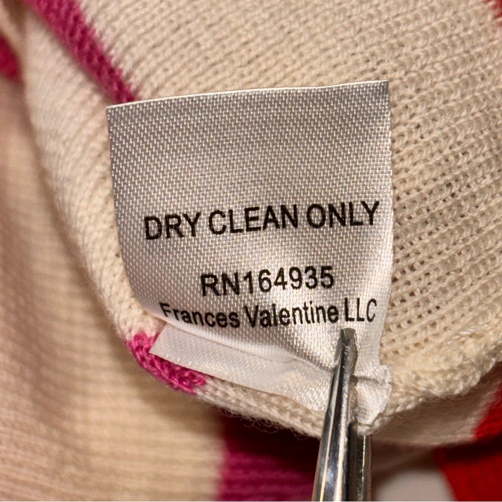 Frances Valentine Marie Merino Wool Striped Sweater - Picture 11 of 15